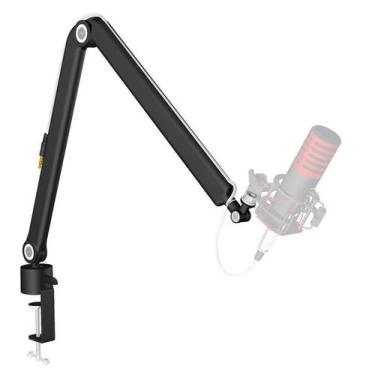 Imagem de Pedestal Braço Articulado Wave Mic Arm Low Profile p/Microfone Condens