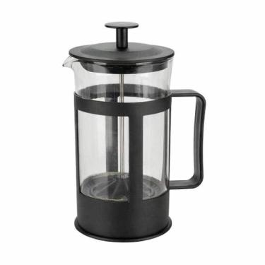 Imagem de Cafeteira Prensa Francesa 300ml Para Café Chá E Leite Cremoso Com Filt