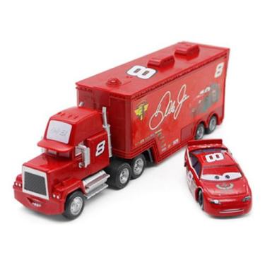 Imagem de Toy Cars Cars Movie Mcqueen & Mack Hauler Truck Diecast 2 unidades - G