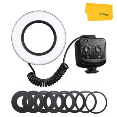 Imagem de Ring Light Godox Ring 72 Macro LED com adaptador de 8 lentes para DSLR