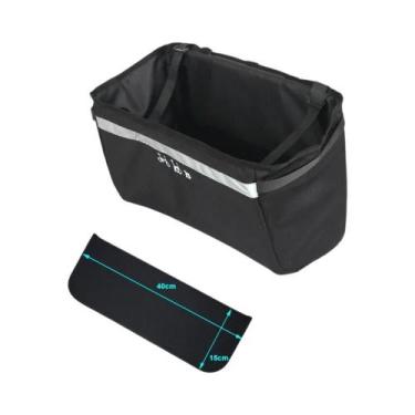 Imagem de Bolsa De Armazenamento Frontal Para Bicicleta Dobrável Brompton Com Su