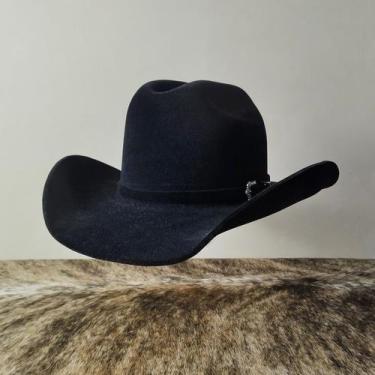 Imagem de Chapéu Country Aba 10 Aveludado Unissex Americado Rodeio - Eldorado, P