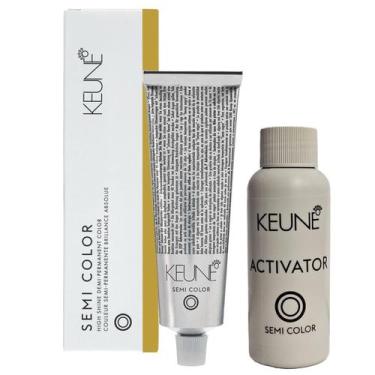 Imagem de Tinta Keune Semi Color 9.35 Louro Muito Cl Choco + Activator