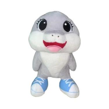 Imagem de Pelúcia De Tubarão Kawaii Italian Brainrot, Boneca De Anime Macia, Bri