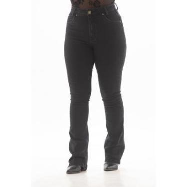 Imagem de Calça Jeans Feminina Arauto Bootcut Black-Feminino