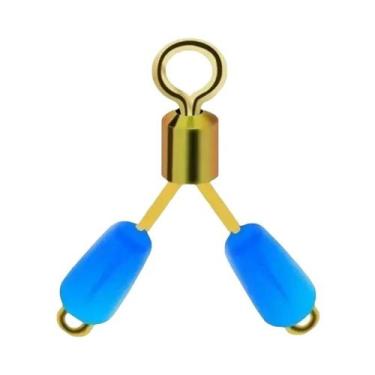 Imagem de Anel Giratório Em Y Com 10 Ganchos Duplos, Conector De Linha De Pesca 