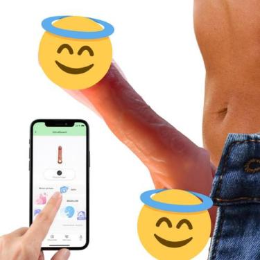 Imagem de Capa Peniana Com Vibrador À Distância Extensora Pinto Glande - Vbrante