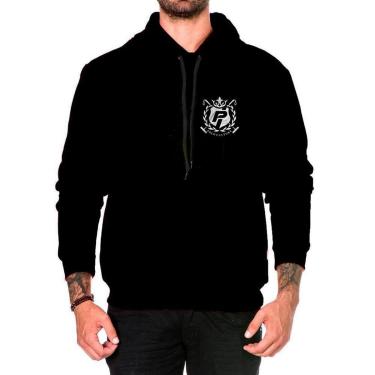 Imagem de Moletom Masculino Blusa Casaco Capuz Careca Estampado-Masculino