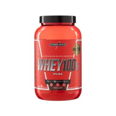 Imagem de Whey 100% Pure Sabor Chocolate 900g - INTEGRALMEDICA, 900g, Chocolate