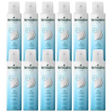 Imagem de Kit 12 Desodorante Aerossol Herbíssimo Care Sem Álcool Sensitive 150Ml