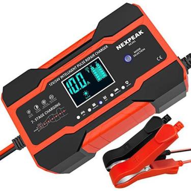 Imagem de Carregador de Bateria Inteligente 12/24v Automático 10a Nexpeak