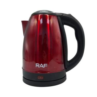Imagem de Jarra Elétrica Inox Premium 2.0 L Vermelha Metálica 220Volts - Raf