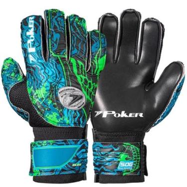 Imagem de Luva de Goleiro Futebol de Campo Skull Adulto Semi Profissional Multit