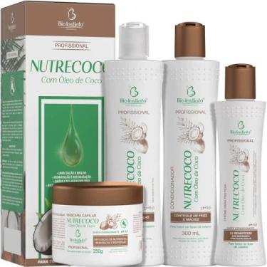 Imagem de Bio Instinto NutreCoco - Kit Hidratação e Nutrição Óleo de Coco (4 Pro