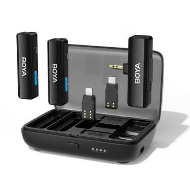 Imagem de Microfone de Lapela sem fio BOYA Link para iPhone, iOS, Android e DSLR