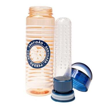 Imagem de Garrafa com Infusor 700ml - Vibe Boa - UATT