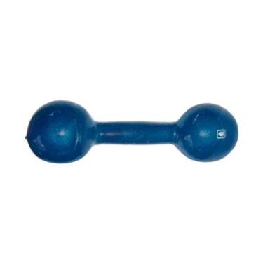Imagem de Halter de Ferro Fundido Emborrachado 9kg para Academia e Crossfit Anilhas Fitness