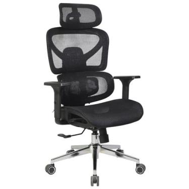 Imagem de Cadeira de Escritório Dr. Office Fluence, Massageadora, Mesh, 3D, Ajus