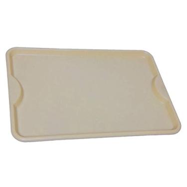 Imagem de Bandeja Plástico Retangular 48 x 33 cm Bege Supercron - SUP 006