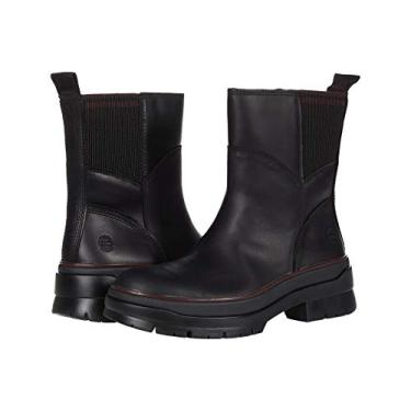 Imagem de Timberland Bota feminina Malynn impermeável com zíper lateral, Preto Jet