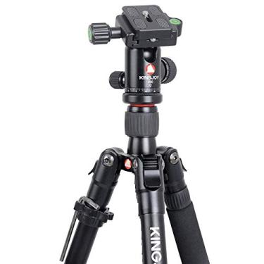 Imagem de Tripé com Cabeça Esférica Ball Head KingJoy C1229B-V00 Preto Fibra de Carbono para até 10kg