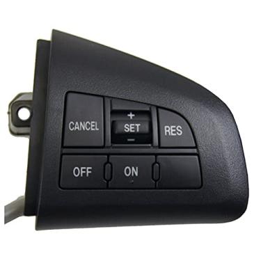 Imagem de DYBANP Interruptor de cruzeiro de carro, para Mazda 3 2010-2013 / Cx-5 2012 / Cx-7 2011, interruptor de controle de cruzeiro com botão de volante
