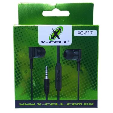 Imagem de Fone De Ouvido Com Fio e Microfone X-Cell Xc-F17 