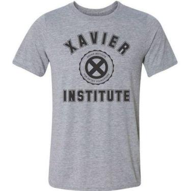 Imagem de Camiseta Camisa X-Men Xavier Institute Desenho Anime Nerd - Hippo Pre