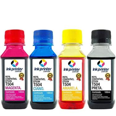 Imagem de Kit de Tinta Inkprinter Compatível com Epson L6171 - (4x100ml)