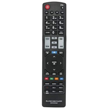 Imagem de VINABTY AKB72975301 Controle Remoto Substituído para LG Network Blu-ray Disc DVD Player BD560 BD565 BD570 BD550 BD560C BD570 BD590 BD590C BX580 e BX582 Series