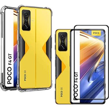 Imagem de Capa Capinha Anti Impacto + Película de Cerâmica 9D Compatível Com XIaomi Poco F4 GT - (Hard Glass Store)