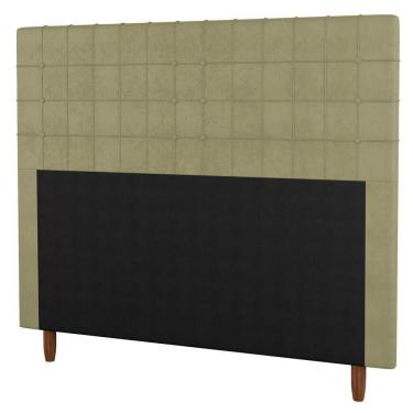 Imagem de Cabeceira Cama Box Casal King Size Parisis 195cm Linho Bege