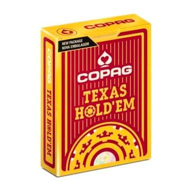 Imagem de Baralho 100% Plástico Texas Holdem - Copag