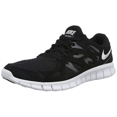 Imagem de Nike Free Run 2 Men's Trainers Sneakers Shoes 537732 (Black/Dark Grey/White 004) (9.5, Black Dark Grey White, Numeric_9_Point_5)