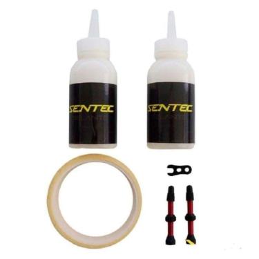 Imagem de Kit Mtb Tubeless Selante Fita Vedante Válvula Saca Válvula-Unissex