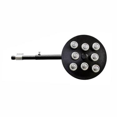 Imagem de Queimador Fogão Industrial Curto 8 Caulins Regulável Roa