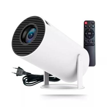 Imagem de T2X Mini Projetor Portátil 5G Wifi 6 BT 5.0 Android 11, 4K 1080P Full HD 8000 Lumens, Auto Correção Trapezoidal Horizontal, 180° Girável Para Celular