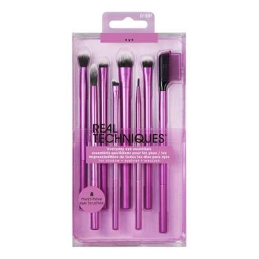 Imagem de Real Techniques Olhos Kit Pinceis Everyday Essentials Com 8