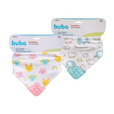 Imagem de Bandana Com Mordedor - Buba, Azul