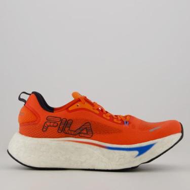 Imagem de Tênis Fila Float Maxxi 2 Pro Laranja e Preto, 39