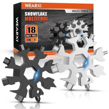 Imagem de Presentes Snowflake Multitool 18 em 1 para homens WEARXI Dia dos Pais