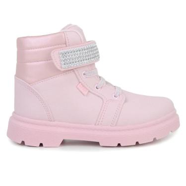 Imagem de Bota Infantil Feminina Klin London Mini Rosa - 3650-Feminino