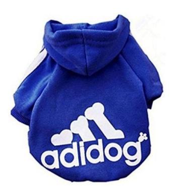 Imagem de Roupa Para Cachorro Médio Porte Casaco Com Capuz - DOG, 9-AZUL/5XL