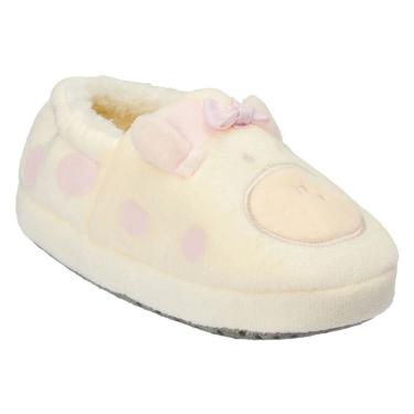 Imagem de Pantufa Infantil Bebê Menina Rosa Girafa Feminina Pimpolho