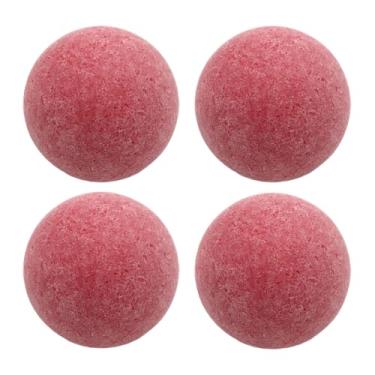 Imagem de Vaveren 4 peças bolas de pebolim bolas de futebol de mesa substituição oficial pebolim 1,42" para festival interno casa mesa clube festa, Vermelho