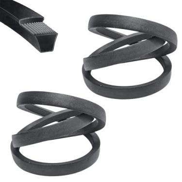 Imagem de Correias Em V Lisa Industrial Transmissão Polia A048 - 2 Und Borrachas