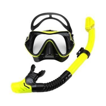 Imagem de Máscara de Mergulho Profissional para Adultos - Conjunto de Snorkel co