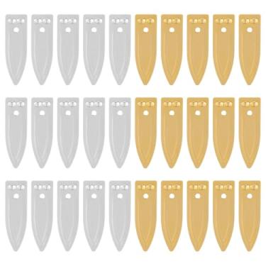 Imagem de DOITOOL 30 folhas de eletrodo de cobre de zinco, tiras de eletrodo de cobre, ânodo de zinco, para experimentos científicos de energia, experimentos científicos, pesquisa de experimentos científicos