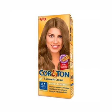 Imagem de Tintura Cor & Ton 8.1 Louro Cinza Claro - Cor&Ton