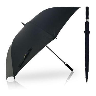 Imagem de Guarda Chuva Portaria Automático Grande Reforçado Resistente  Espumado